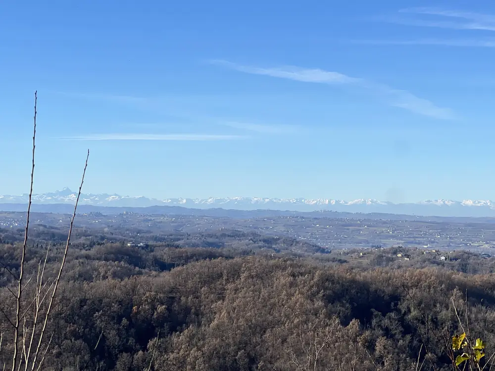 Layered hills rolling to the horizon