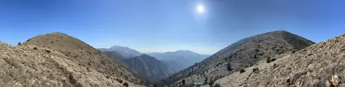 Mountain ridges south of Gavi