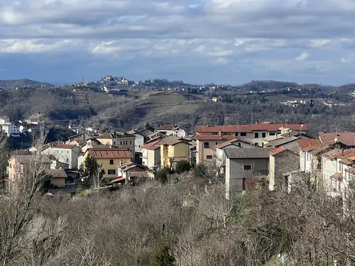 Rooftops of a Piedmont town