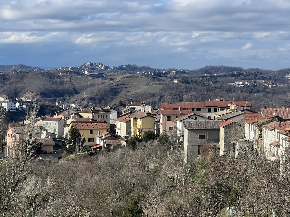 Rooftops of a Piedmont town