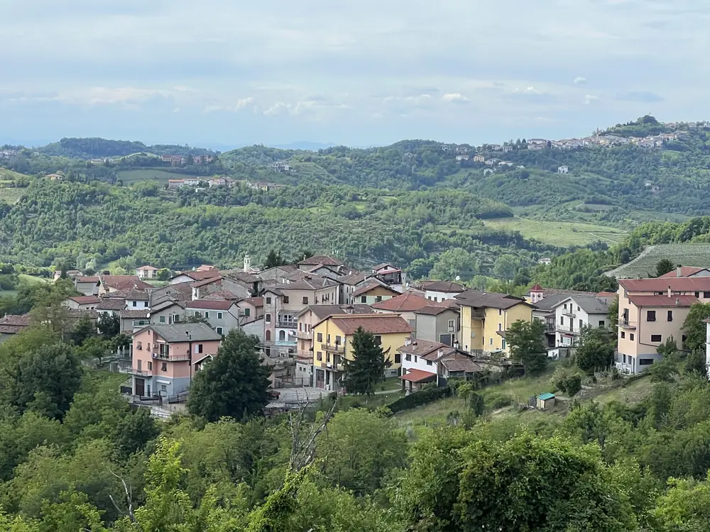 A classic Piedmont hilltop village