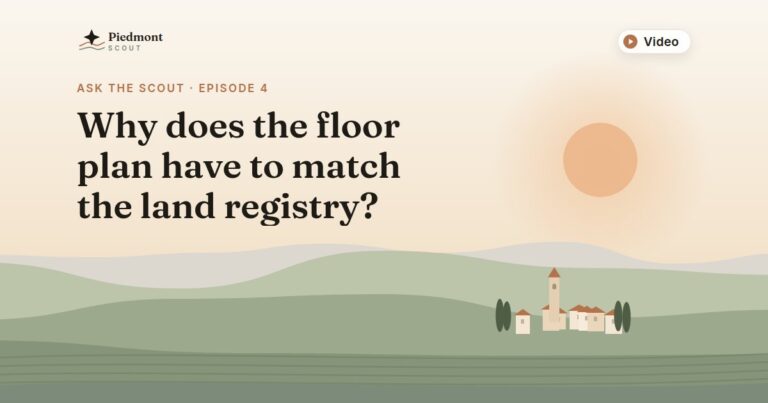 Ask the Scout episode 4: Why does the floor plan have to match the land registry?